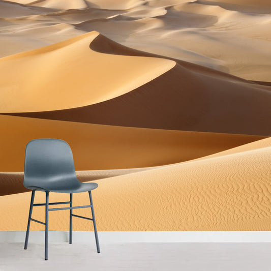 Vivolux | Sanddunes Landscape Wallpaper Contemporary Waterproof Living Room Wall Covering, Custom Made