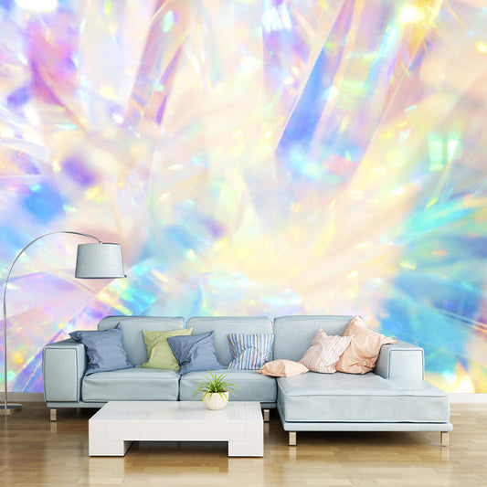 Vivolux | Illustratie Kleur Abstract Patroon Muurstickers voor Binnenwand, Geel, Op Maat Gemaakt