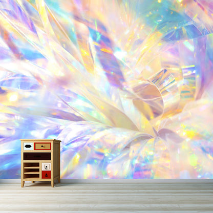 Vivolux | Gelbe zeitgenössische Wandtapete Extra Large abstrakte Wandverkleidung für Innenwände