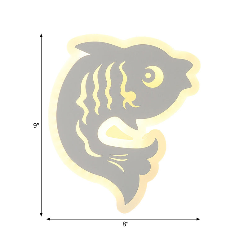 Vivolux | Acryl Tier Wandleuchte Moderner Stil LED Wandlampe in Weißer Ausführung für Flur