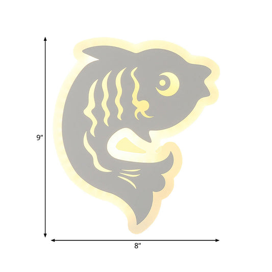 Vivolux | Acryl Tier Wandleuchte Moderner Stil LED Wandlampe in Weißer Ausführung für Flur