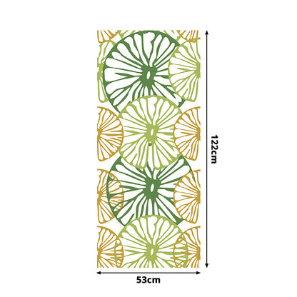 Vivolux | Cottage Lemon Slice Tapetenelemente Pastellfarbe Selbstklebende Wandkunst für das Wohnzimmer