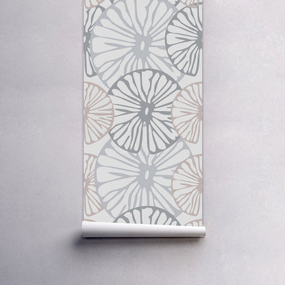 Vivolux | Cottage Lemon Slice Tapetenelemente Pastellfarbe Selbstklebende Wandkunst für das Wohnzimmer