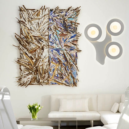 Vivolux | Acrylbaum LED Wandleuchte Kreative Wandleuchte in Weiß für das Arbeitszimmer