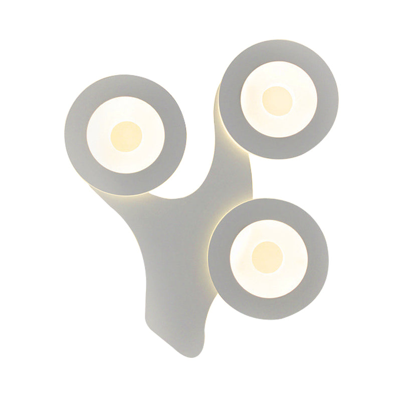 Vivolux | Acrylbaum LED Wandleuchte Kreative Wandleuchte in Weiß für das Arbeitszimmer