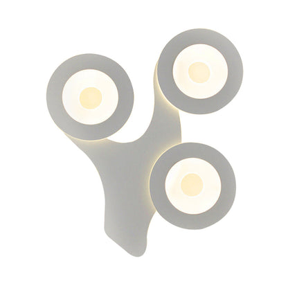 Vivolux | Acrylbaum LED Wandleuchte Kreative Wandleuchte in Weiß für das Arbeitszimmer