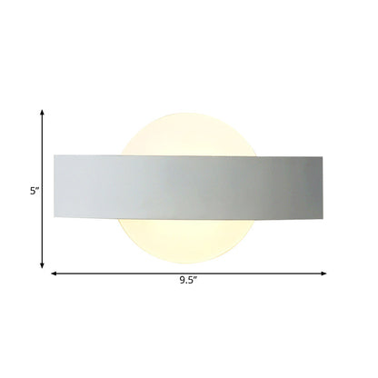 Vivolux | Woonkamer Slim Paneel Wandlamp Acryl Modern Stijl Wit LED Wandlamp