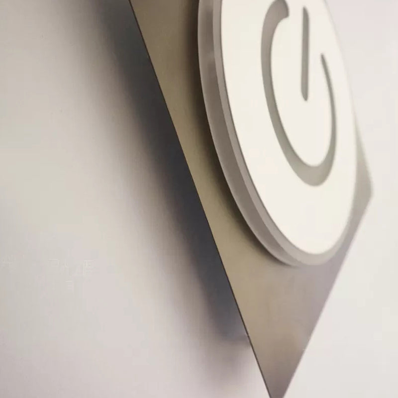 Vivolux | Acryl Rechteckige LED Wandlampe Arbeitszimmer Moderne Kreative Wandleuchte in Weiß