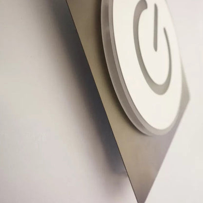 Vivolux | Acryl Rechteckige LED Wandlampe Arbeitszimmer Moderne Kreative Wandleuchte in Weiß