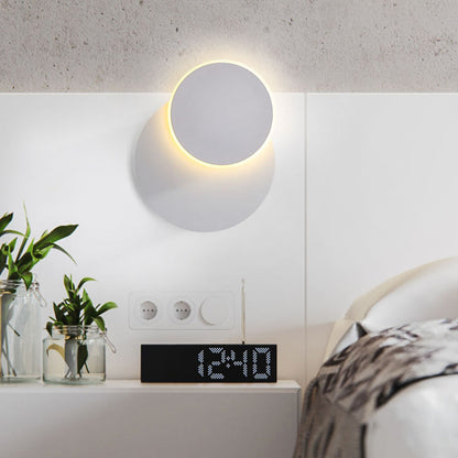 Vivolux | Runde LED-Wandlampe Zeitgenössische Acryl-Wandleuchte für Küche Kinderzimmer