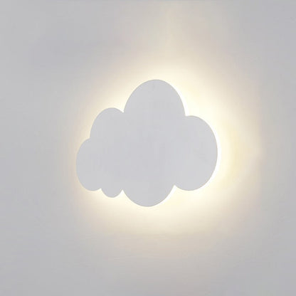 Vivolux | Plastic Cloud Slim Wandlamp Moderne Stil LED Wandlamp in Weiß für Kinderzimmer