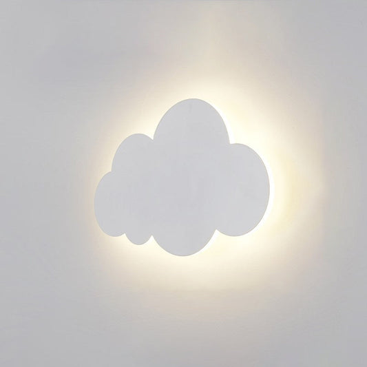 Vivolux | Plastic Cloud Slim Wandlamp Moderne Stil LED Wandlamp in Weiß für Kinderzimmer