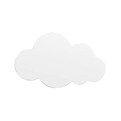 Vivolux | Plastic Cloud Slim Wandlamp Moderne Stil LED Wandlamp in Weiß für Kinderzimmer