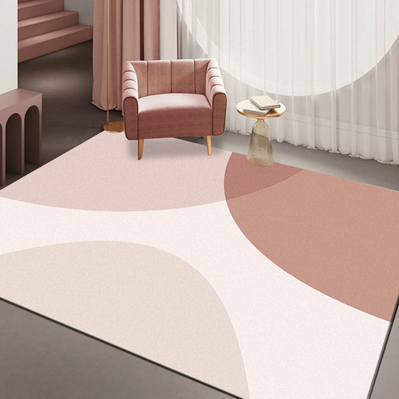 Vivolux | Minimalismus Parlor Teppich Multi-Farbe Farbblock Innen Teppich Polyester Anti-Rutsch Rücken Maschinenwaschbar Teppich