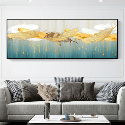 Vivolux | Texturiertes Stillleben Zeichnung Wandkunst Leinwand Nordischer Stil Wanddekoration für das Wohnzimmer