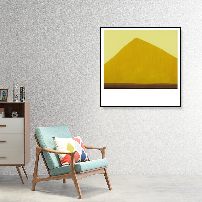 Vivolux | Weiches Feld Landschaftsmalerei Pop Art Texturiertes Leinwanddruck für Raum, Mehrere Größenoptionen