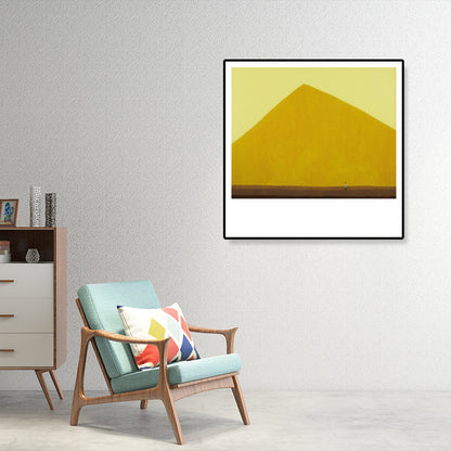 Vivolux | Weiches Feld Landschaftsmalerei Pop Art Texturiertes Leinwanddruck für Raum, Mehrere Größenoptionen