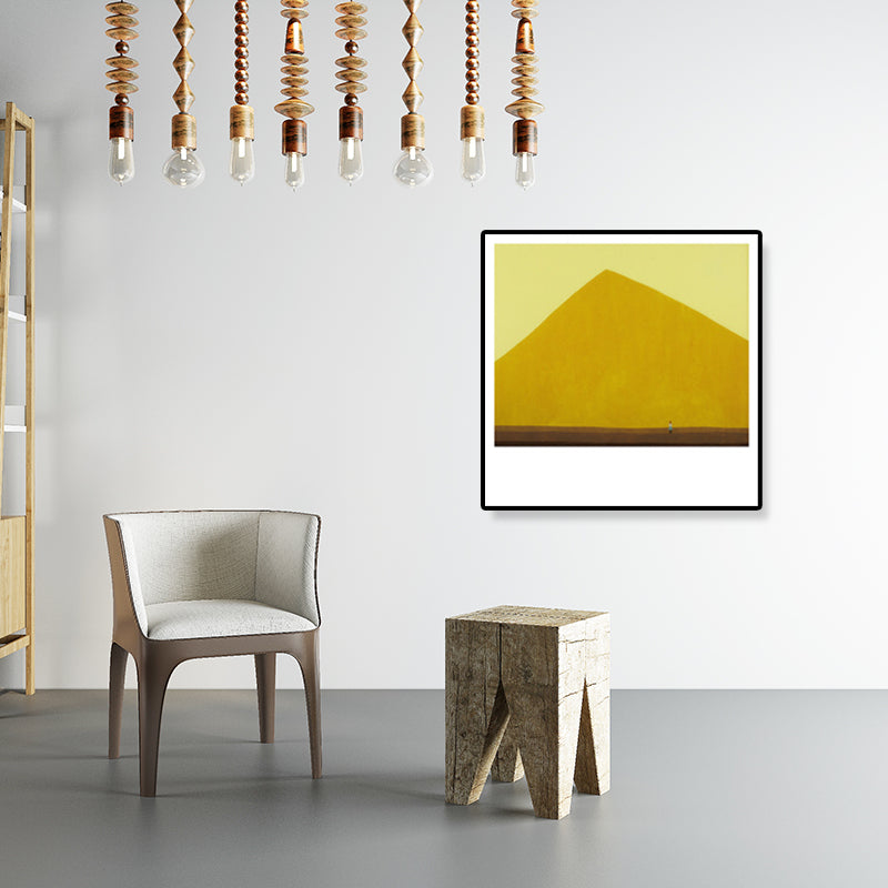 Vivolux | Weiches Feld Landschaftsmalerei Pop Art Texturiertes Leinwanddruck für Raum, Mehrere Größenoptionen