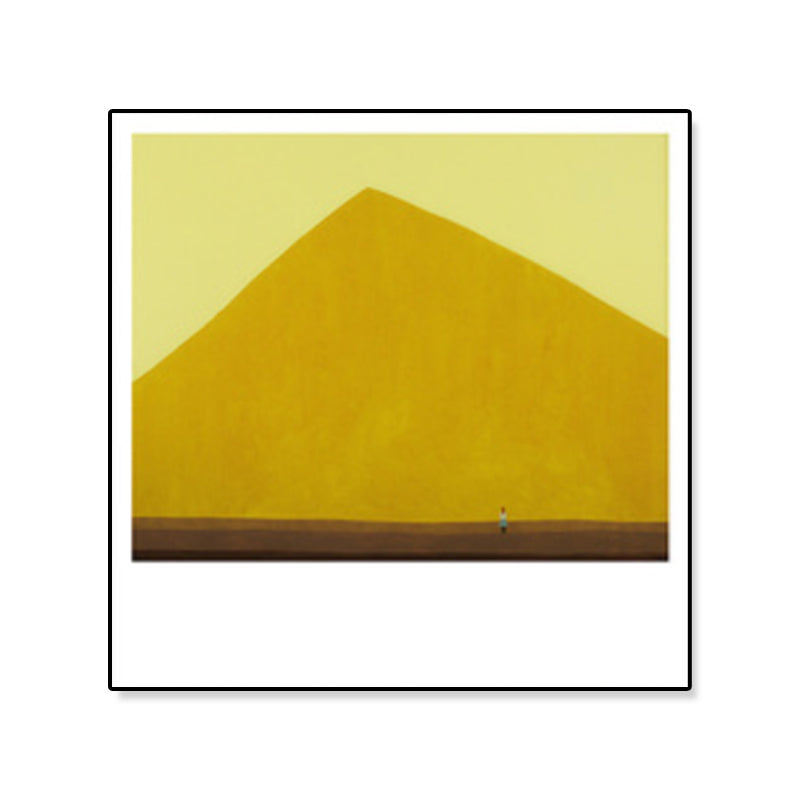 Vivolux | Weiches Feld Landschaftsmalerei Pop Art Texturiertes Leinwanddruck für Raum, Mehrere Größenoptionen