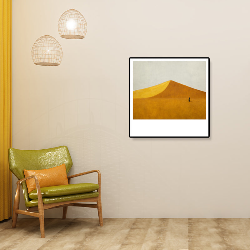 Vivolux | Weiches Feld Landschaftsmalerei Pop Art Texturiertes Leinwanddruck für Raum, Mehrere Größenoptionen