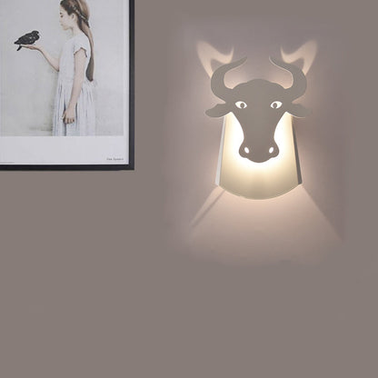 Vivolux | Metalen Ox Wandlamp Moderne Geïntegreerde Led Binnen Wandlamp voor Woonkamer