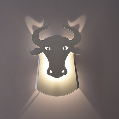 Vivolux | Metalen Ox Wandlamp Moderne Geïntegreerde Led Binnen Wandlamp voor Woonkamer