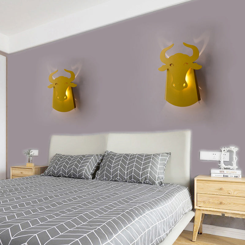 Vivolux | Metalen Ox Wandlamp Moderne Geïntegreerde Led Binnen Wandlamp voor Woonkamer