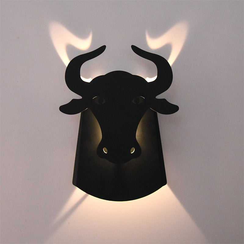 Vivolux | Metalen Ox Wandlamp Moderne Geïntegreerde Led Binnen Wandlamp voor Woonkamer