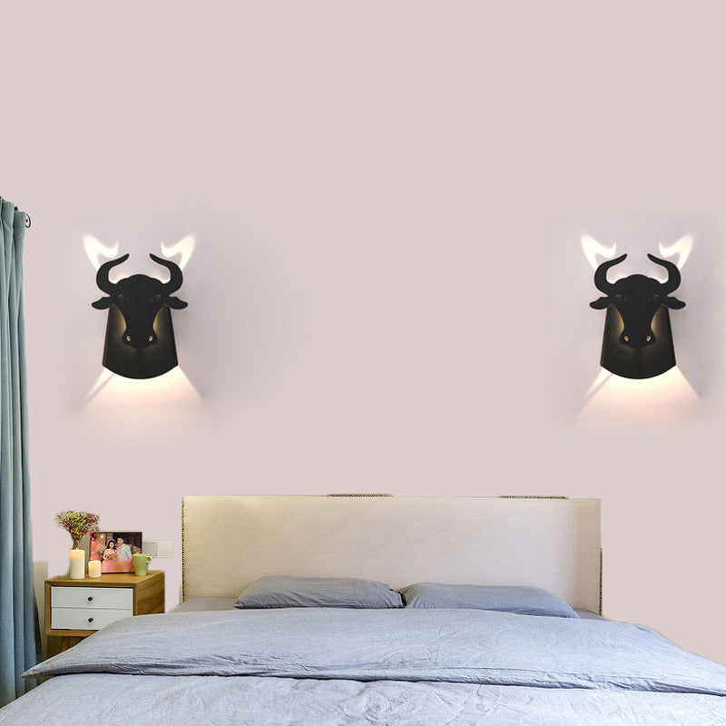 Vivolux | Metalen Ox Wandlamp Moderne Geïntegreerde Led Binnen Wandlamp voor Woonkamer
