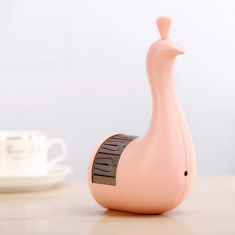 Vivolux | Kreative Tier Pfau Nachtlicht Energiesparende LED Wandlampe für Flur Kinderzimmer