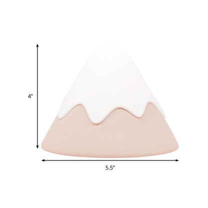 Vivolux | Nachttisch Flur Kegeltischlampe Metall Nordischer Stil Macaron Farbige LED Nachtlampe