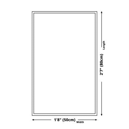 Vivolux | Elfenbein Schlafzimmer Teppich Neuheit Farbblock Streifenmuster Teppich Polyester Waschbarer Bereich Teppich