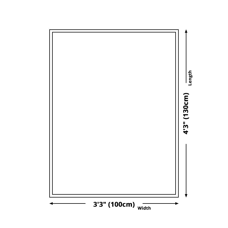 Vivolux | Blauwe Kinderkamer Tapijt Kinderen Schaakbord Patroon Tapijt Polyester Wasbaar Antislip Onderkant Huisdiervriendelijk Vloerkleed
