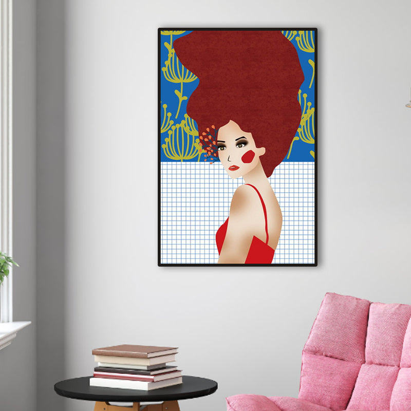 Vivolux | Blush Maiden Wandkunst Dekor Pastellfarbe Leinwandmalerei, Texturiert, Mehrere Größen