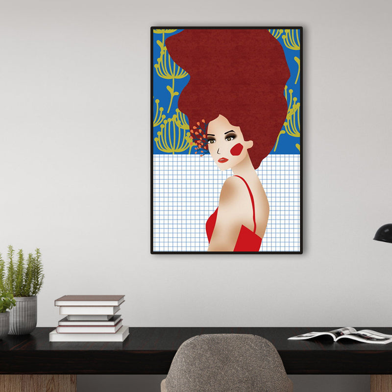 Vivolux | Blush Maiden Wandkunst Dekor Pastellfarbe Leinwandmalerei, Texturiert, Mehrere Größen