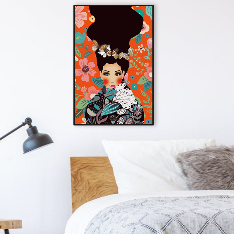 Vivolux | Blush Maiden Wandkunst Dekor Pastellfarbe Leinwandmalerei, Texturiert, Mehrere Größen