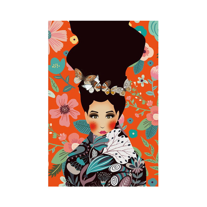 Vivolux | Blush Maiden Wandkunst Dekor Pastellfarbe Leinwandmalerei, Texturiert, Mehrere Größen