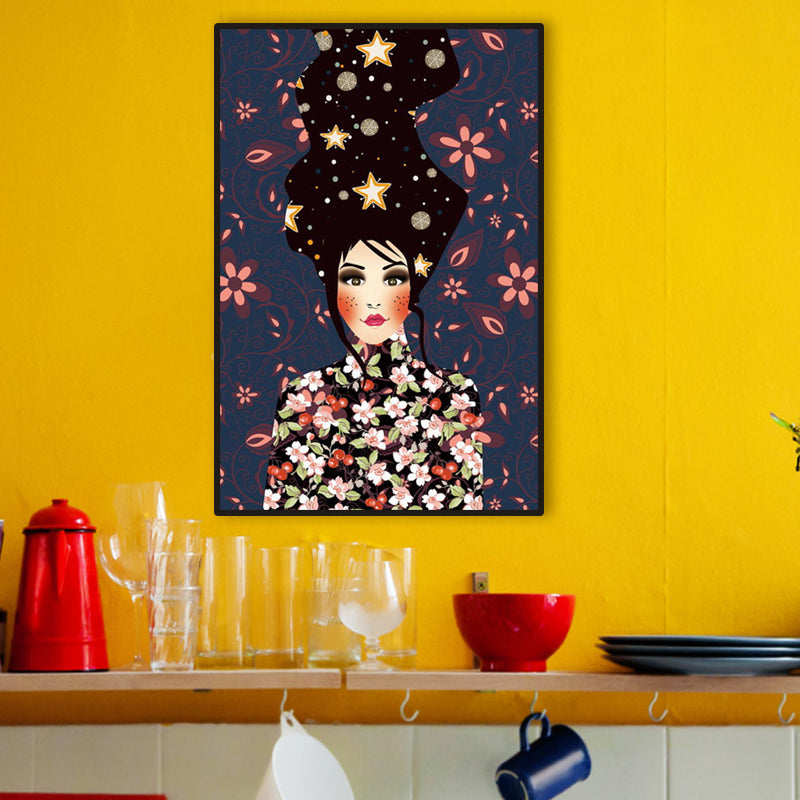 Vivolux | Blush Maiden Wandkunst Dekor Pastellfarbe Leinwandmalerei, Texturiert, Mehrere Größen