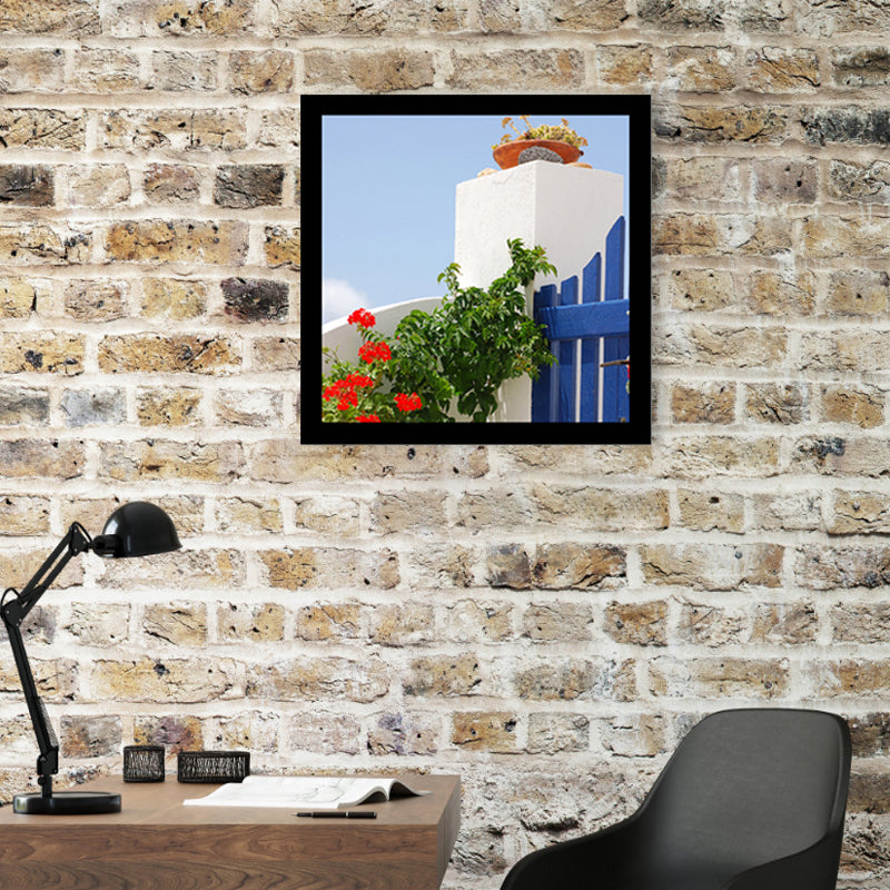 Vivolux | Lichtfarben Architektur Kunstdruck Landmark Global Inspiriert Texturiert Leinwand für Wohnzimmer