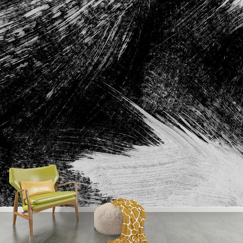 Vivolux | Illustratie Borstelslag Muurdecoratie Gigantische Wandbedekking voor Eetkamer, Aangepast