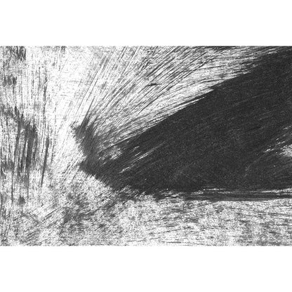 Vivolux | Giant Contemporary Wall Mural Schwarzes Pinselstrichmuster Wanddekoration, Individuell bedruckt