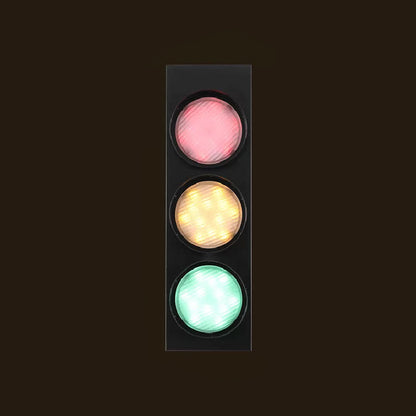 Vivolux | Metallisches Ampel-förmiges Wandmontagelicht Moderne 3-Lampen-Wandleuchte in Schwarz für den Gang