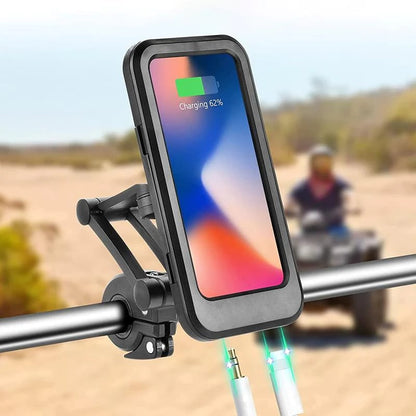 15W Powerbank-Wasserdichte Halterung für den Fahrradlenker
