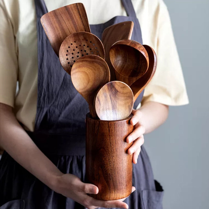 Vivolux | Teakholz Besteckset