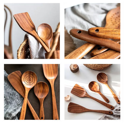 Vivolux | Teakholz Besteckset