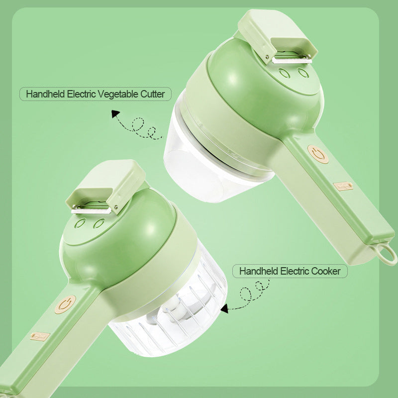 Vivolux | 4 In 1 Handheld Electric Gemüse Schneide Set