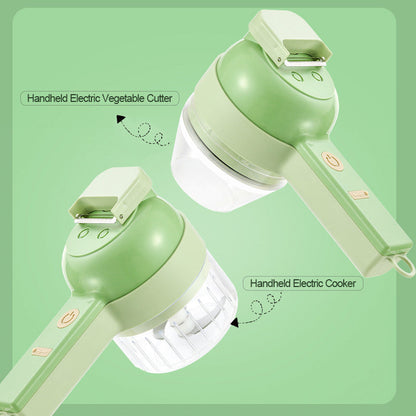 Vivolux | 4 In 1 Handheld Electric Gemüse Schneide Set