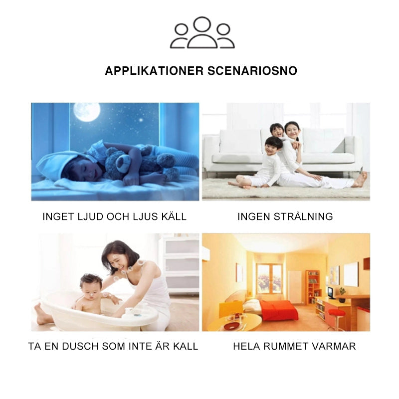 Vivolux | Transportabler Heizstrahler für Zuhause und Büro
