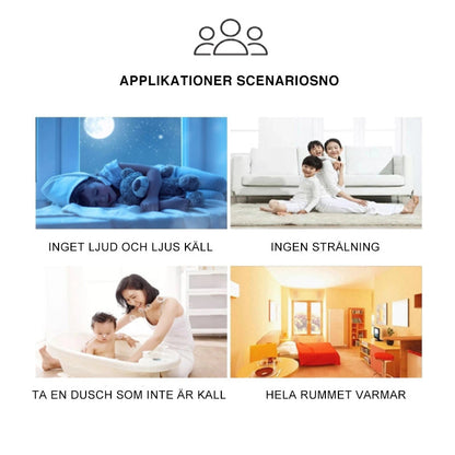Vivolux | Transportabler Heizstrahler für Zuhause und Büro