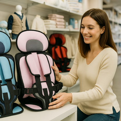 Vivolux | Ergonomischer Autositz für Kleinkinder mit 5-Punkt-Gurten